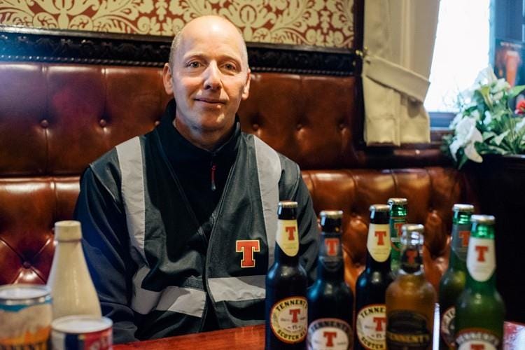 Jim Ryan, brewmaster Tennent's