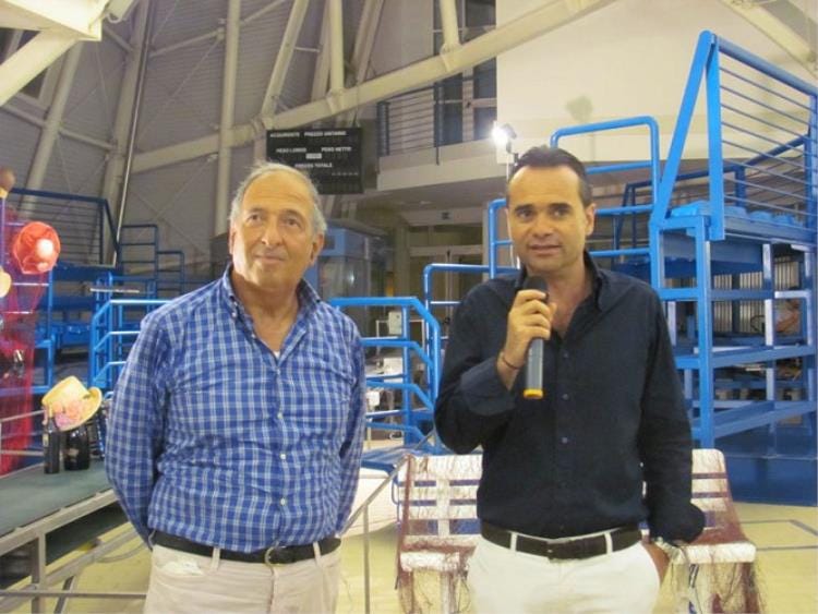 Angelo Serri e Nicola Loira (sindaco di Porto San Giorgio)