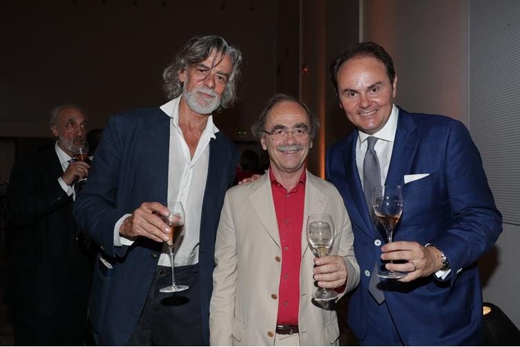 Gelasio Gaetani d'Aragona, Maurizio Nichetti e Matteo Lunelli