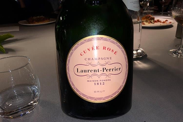Champagne Laurent-Perrier Cuvée Rosé Brut Magnum (Grand Siècle di Laurent-Perrier 
Blend di tre annate, un equilibrio perfetto)