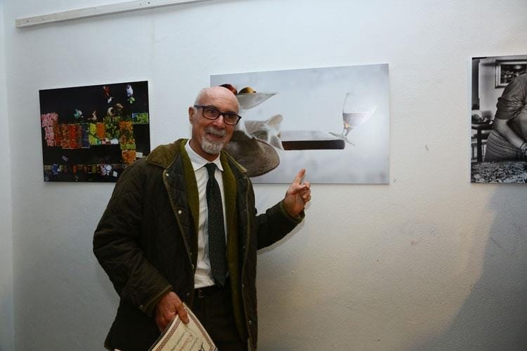 Riccardo Moretti (Mostra sul cibo e le foto del concorso 
Il Premio IaT lascia il segno alla Carrara)