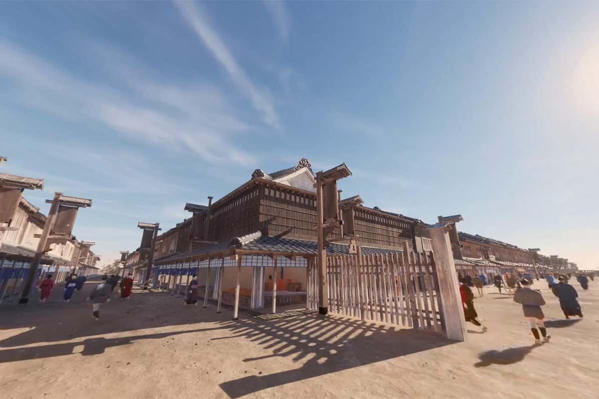 Una rappresentazione virtuale di Ginza nel passato&nbsp; In centro a Tokyo, ma da casa Si pu&ograve; con il progetto Virtual Ginza