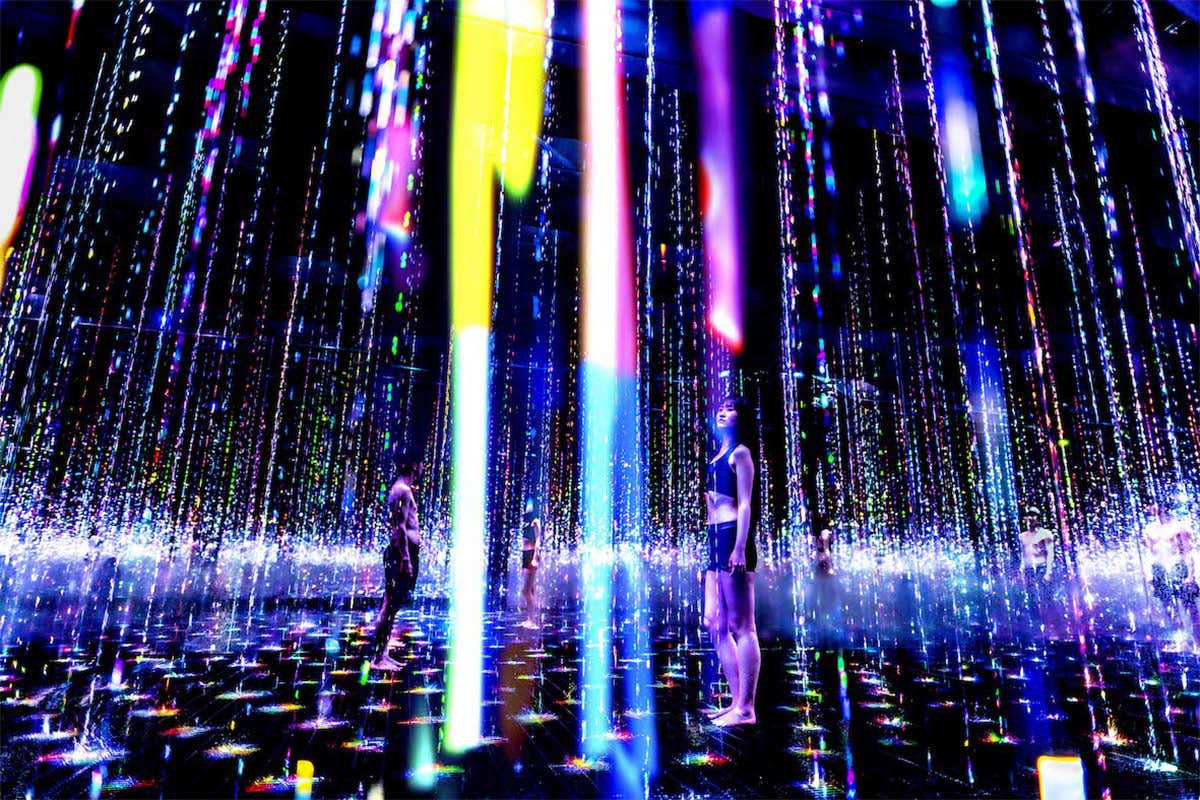 teamLab: Ephemeral Solified Light Vivere sauna e arte a Tokyo Un&rsquo;esperienza che va oltre