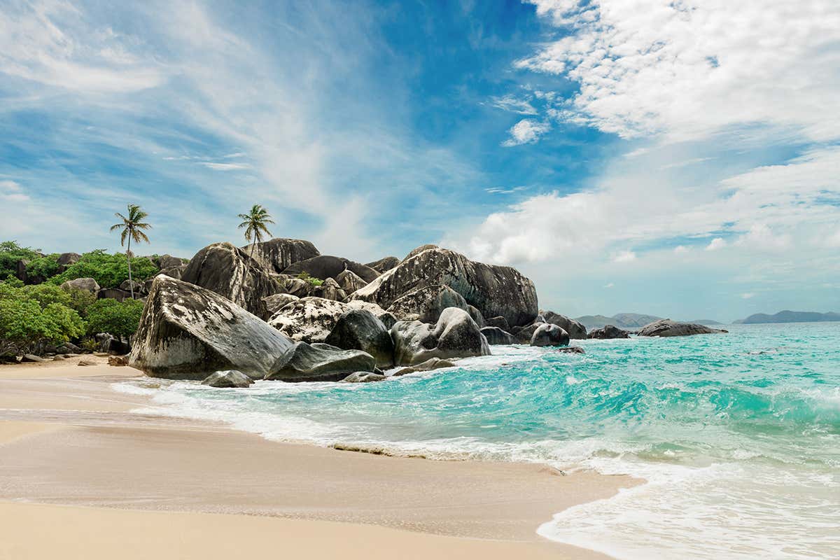 The Baths, a Virgin Gorda: uno degli scenari più iconici dei Caraibi