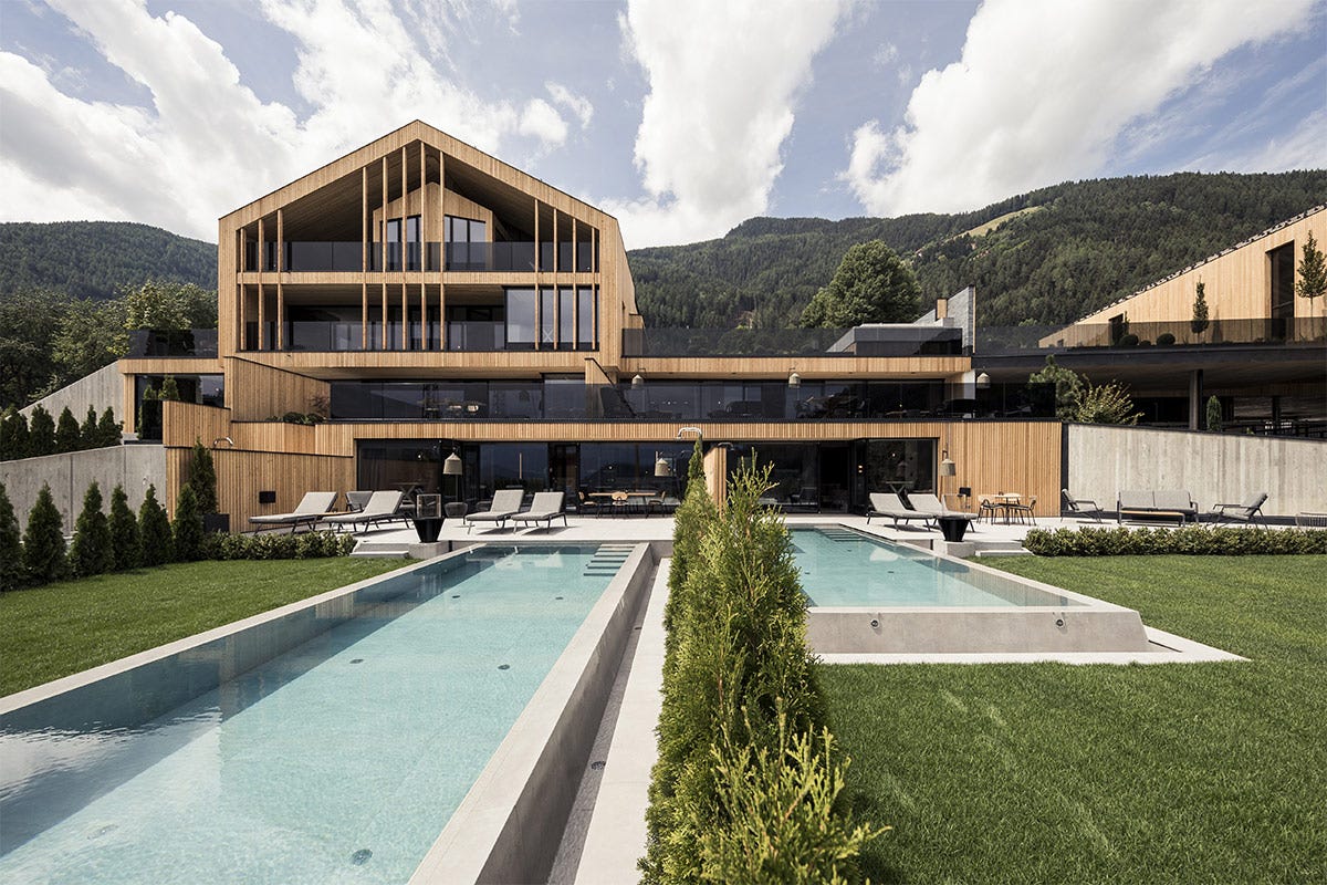Chalet Purmontes - Foto Florian Andergassen Winklerhotels in Alto Adige Relax, lusso e tanta natura