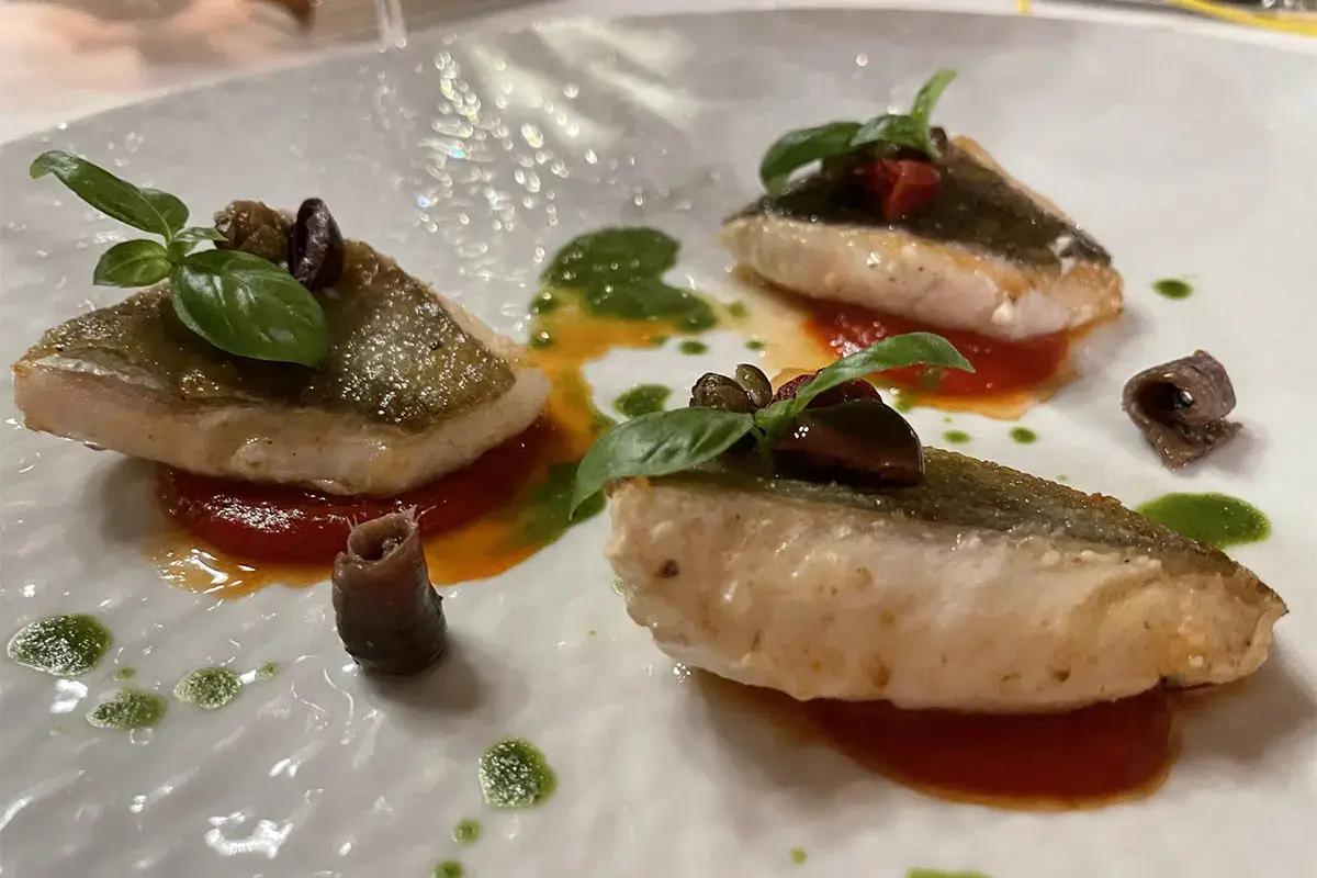 San Pietro, pomodoro, olive, capperi e basilico Una stella in Valpolicella: all'Oseleta la