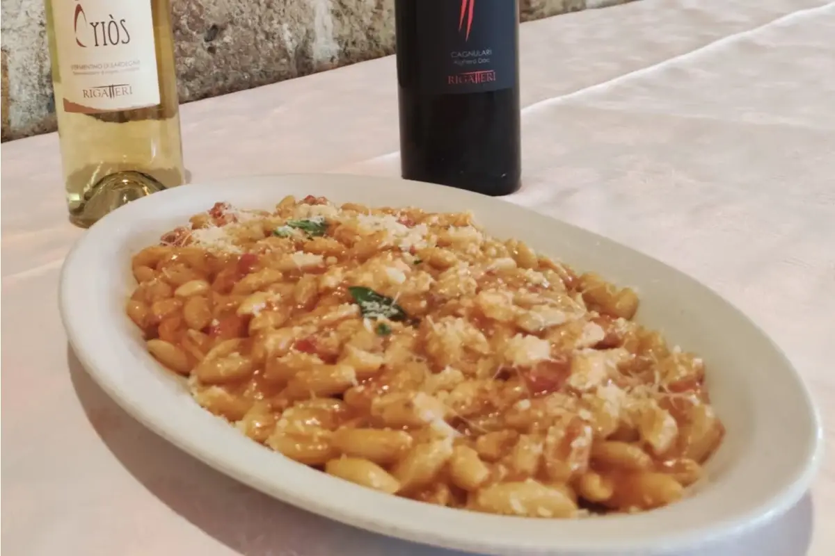Gnocchetti alla Bruno  Cantina Rigàtteri e Ristorante Da Bruno, sapori sardi in tavola