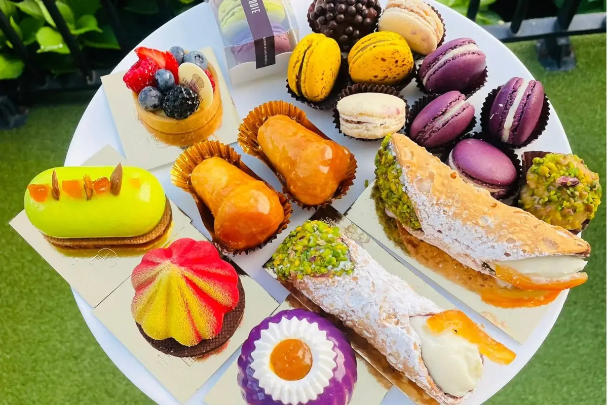 Alcune creazioni di Garda Foodie Garda Foodie, il Natale si fa dolce all&rsquo;Astoria Resort