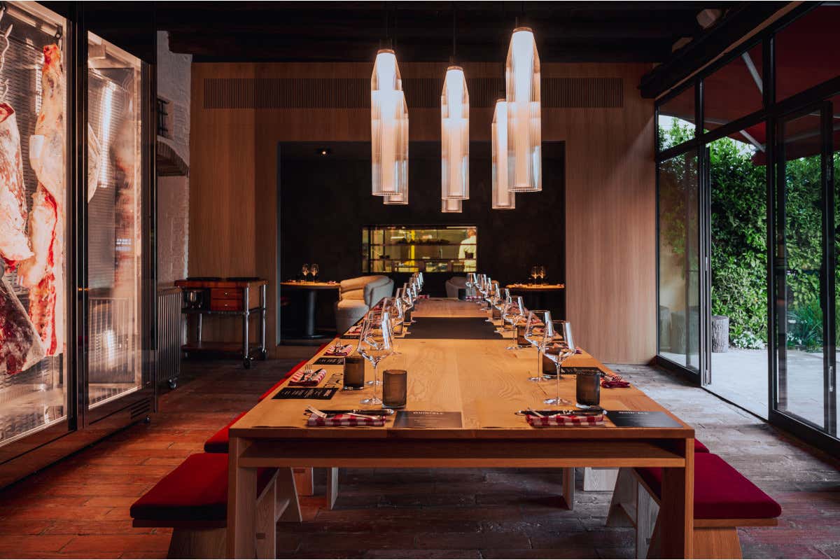 La carne sostenibile? Quella alla brace di Quintale a Erbusco