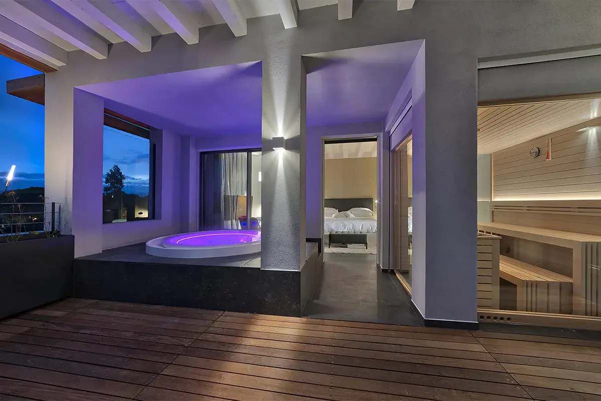 Vital Spa suite Qui il benessere &egrave; una filosofia Lo stile dell'Esplanade Tergesteo