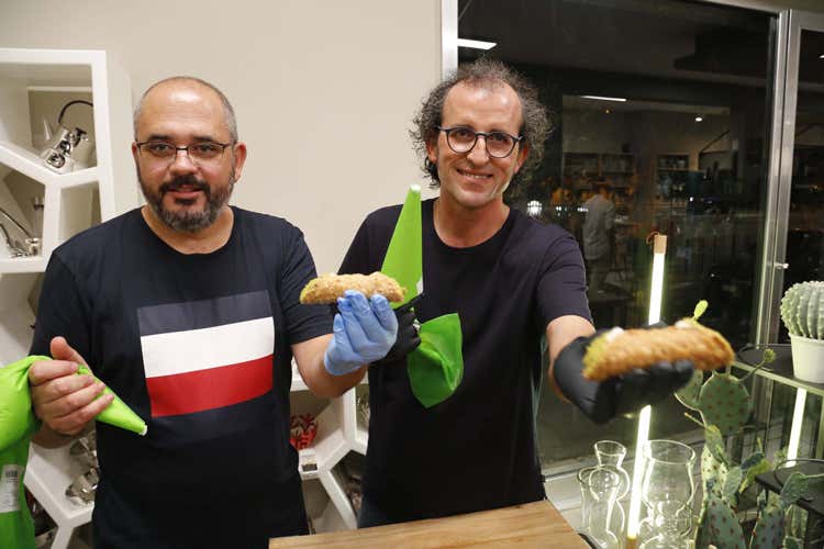 Tuminello e Andrea Graziano (Alcamo, cene d&rsquo;autore da Charme)