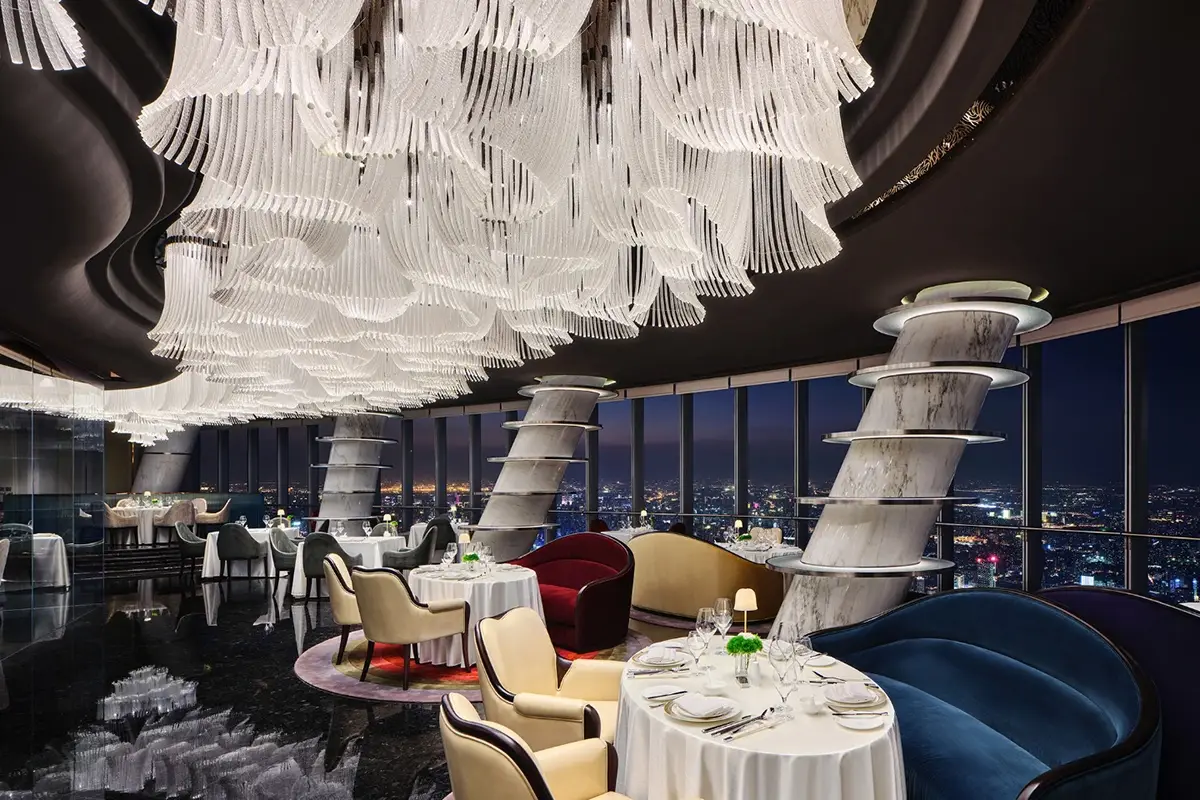 Heavenly Jin, tra i ristoranti più alti del mondo. Fonte: sito ufficiale Nell’hotel più alto del mondo dove la cucina è di… altissimo livello