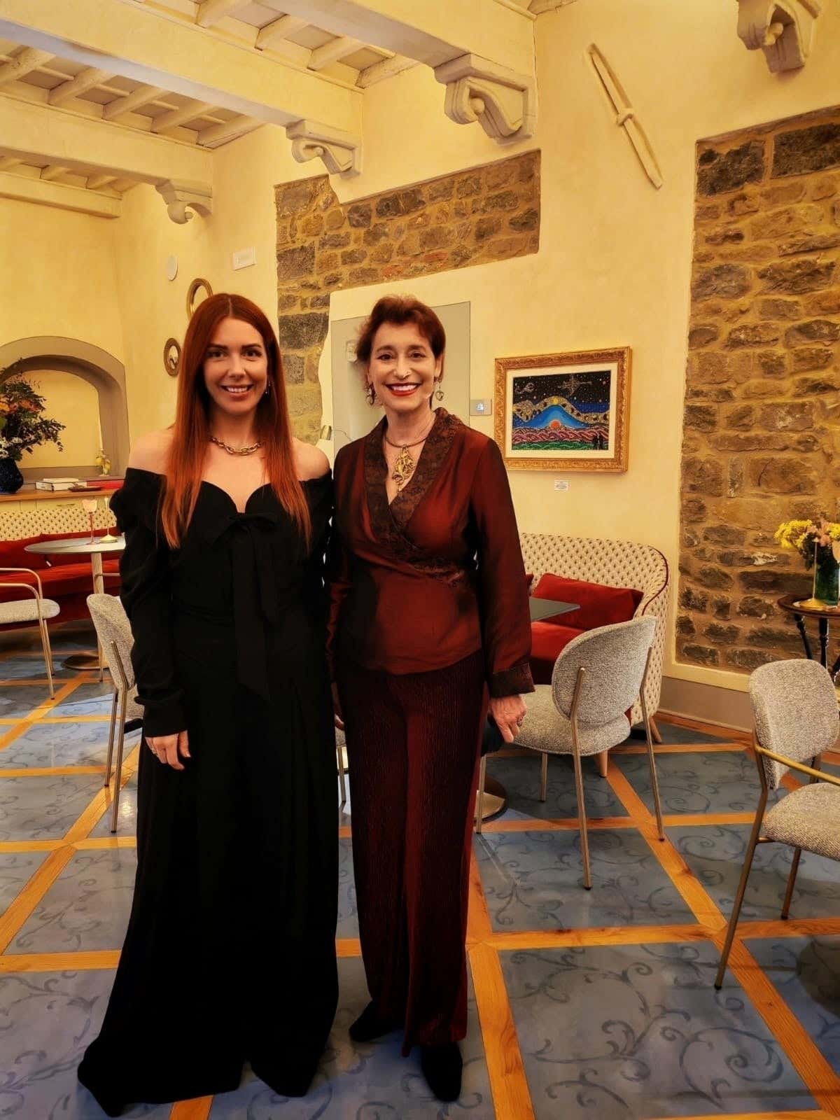 Con Stefania Arrighetti, Ad di Monastero del Castello Srl