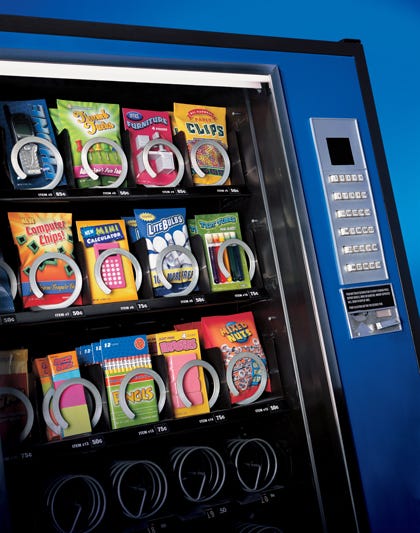 Negli Usa stop alle merendine grasse
Distributori automatici più “salutari”