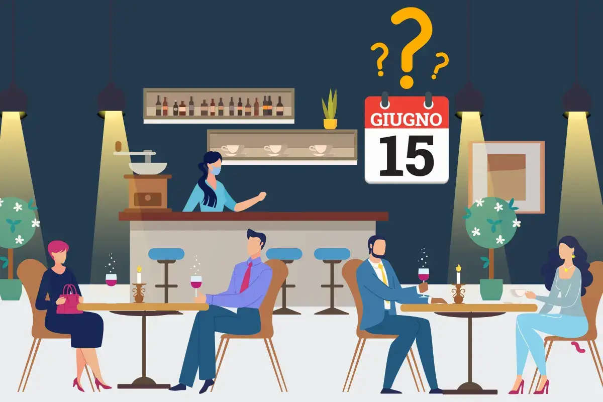Il 15 giugno apertura anche a cena al chiuso? Coprifuoco alle 23 dal 17 maggio? Ristoranti appesi a tre monitoraggi