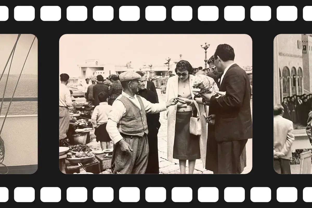 Venditore di &ldquo;crudo&rdquo;, Bari, Anni &rsquo;60 Venditore di &ldquo;crudo&rdquo;, Bari, Anni &rsquo;60