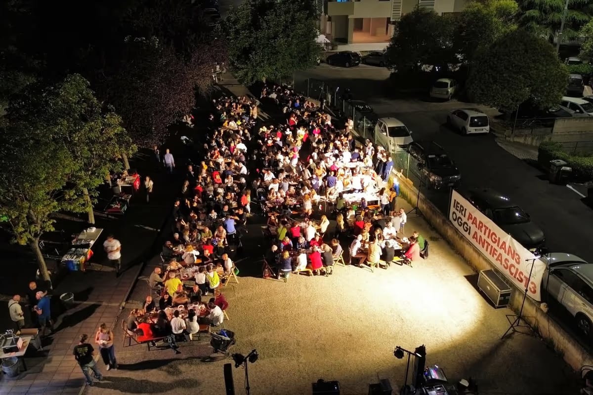 Ascoli, Pastasciutta antifascista indigesta alla parrocchia: cambia sede, ma si farà