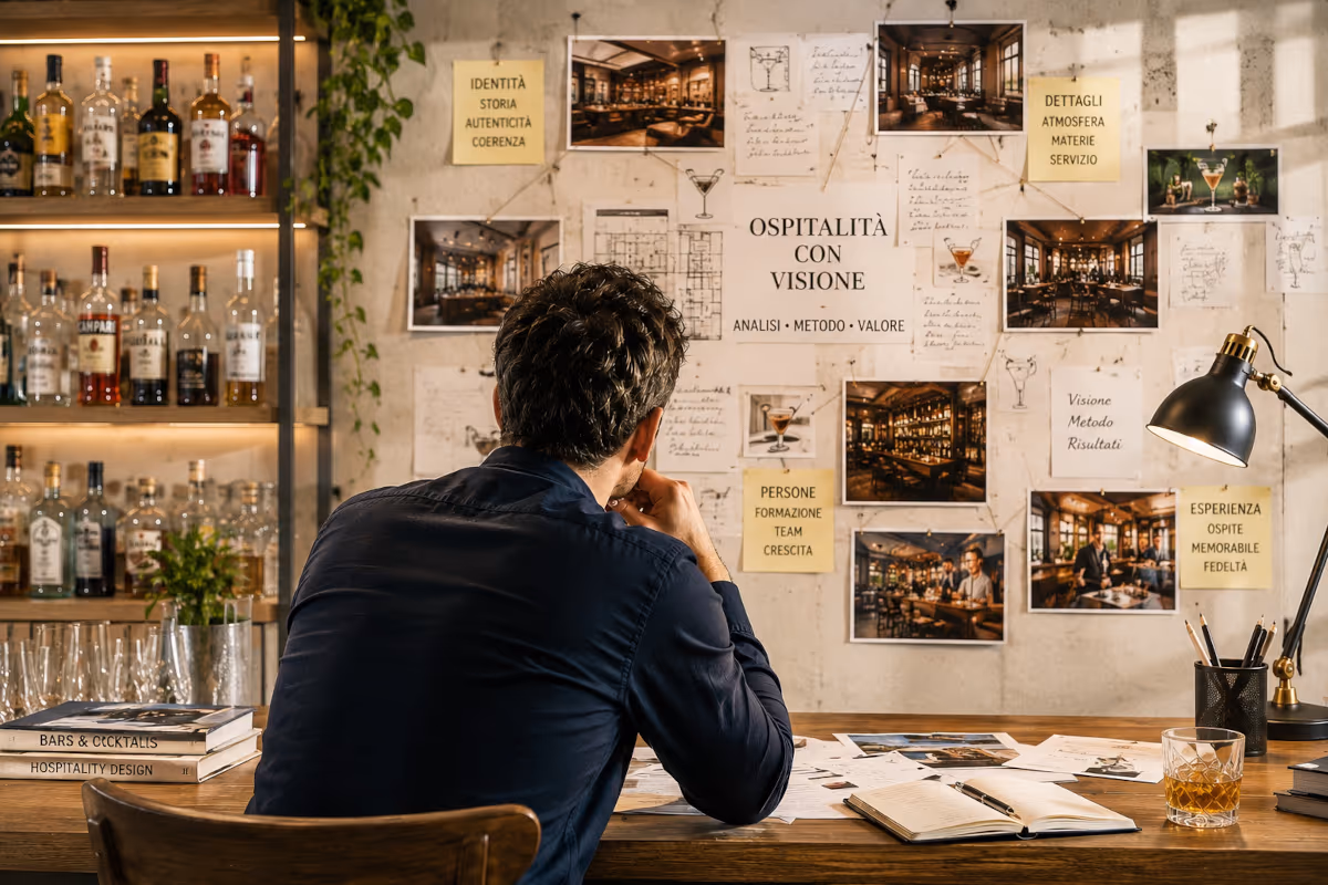 In un bar di successo il concept va ben oltre la mera estetica del locale