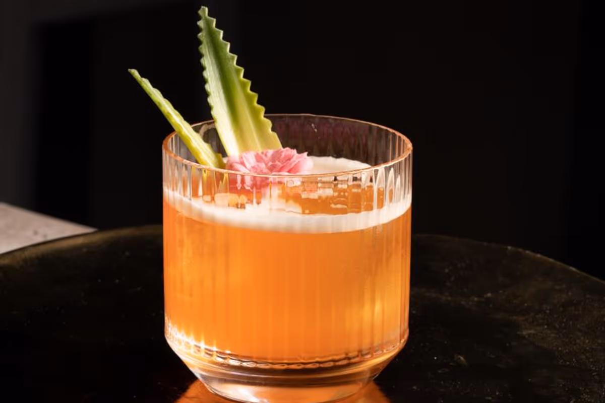 Il cocktail "Oriente e tropici"