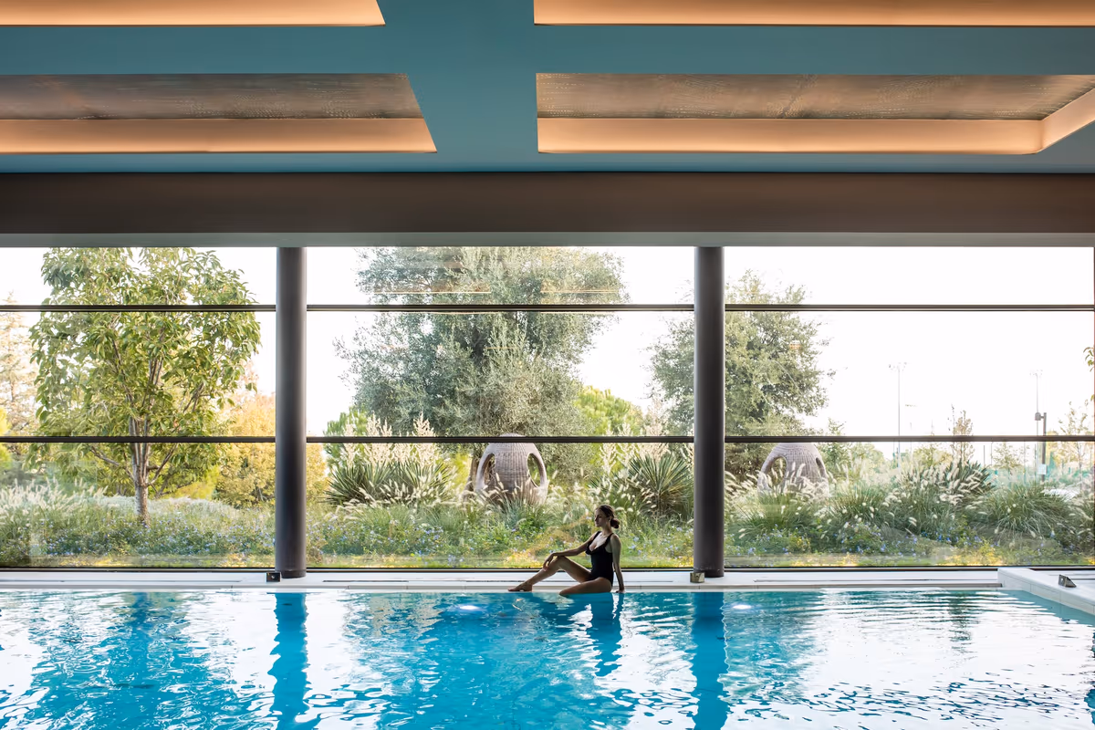 Alla Varsana Spa oltre ai percorsi benessere anche piscine e aree relax