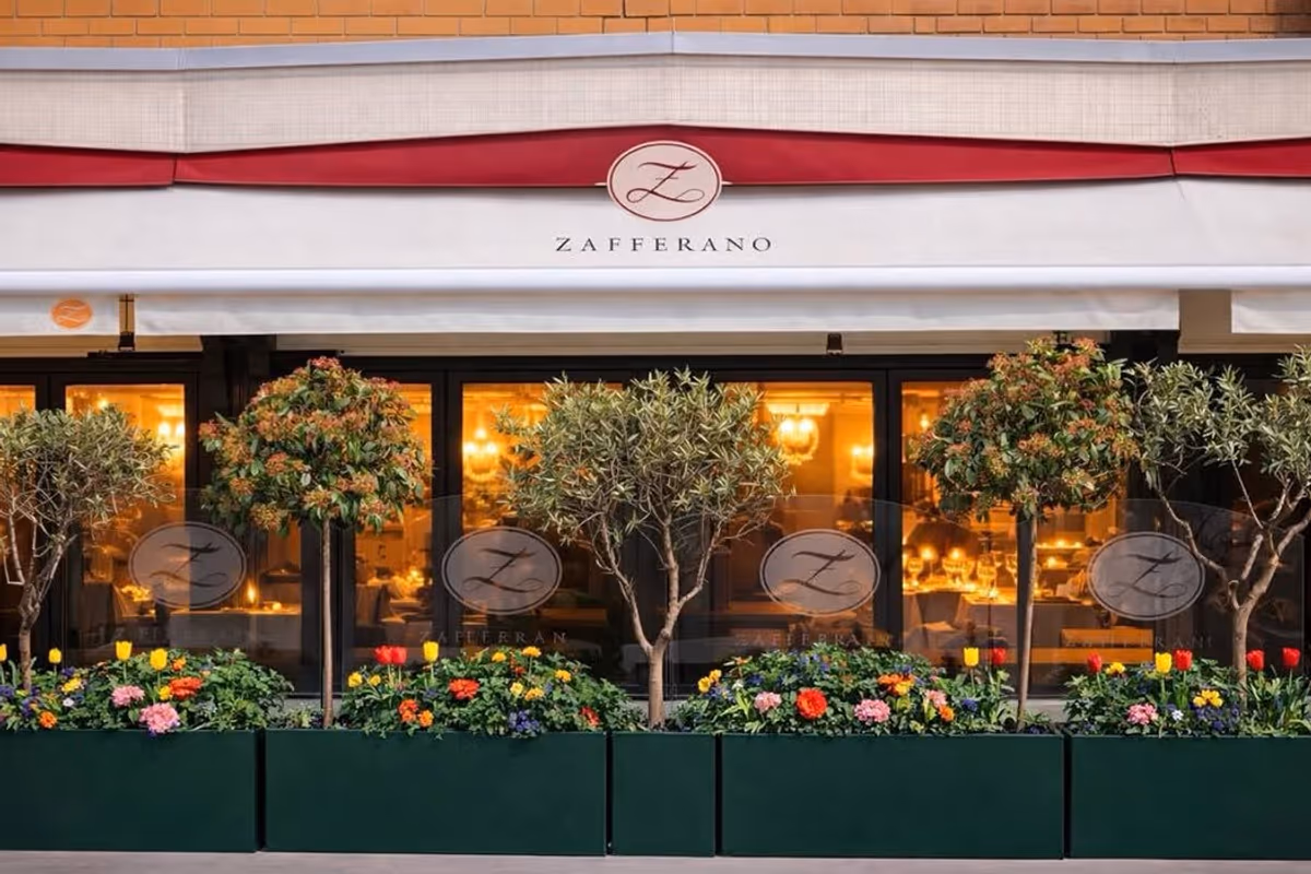Lo Zafferano, storico ristorante di Londra, ha chiuso i battenti
