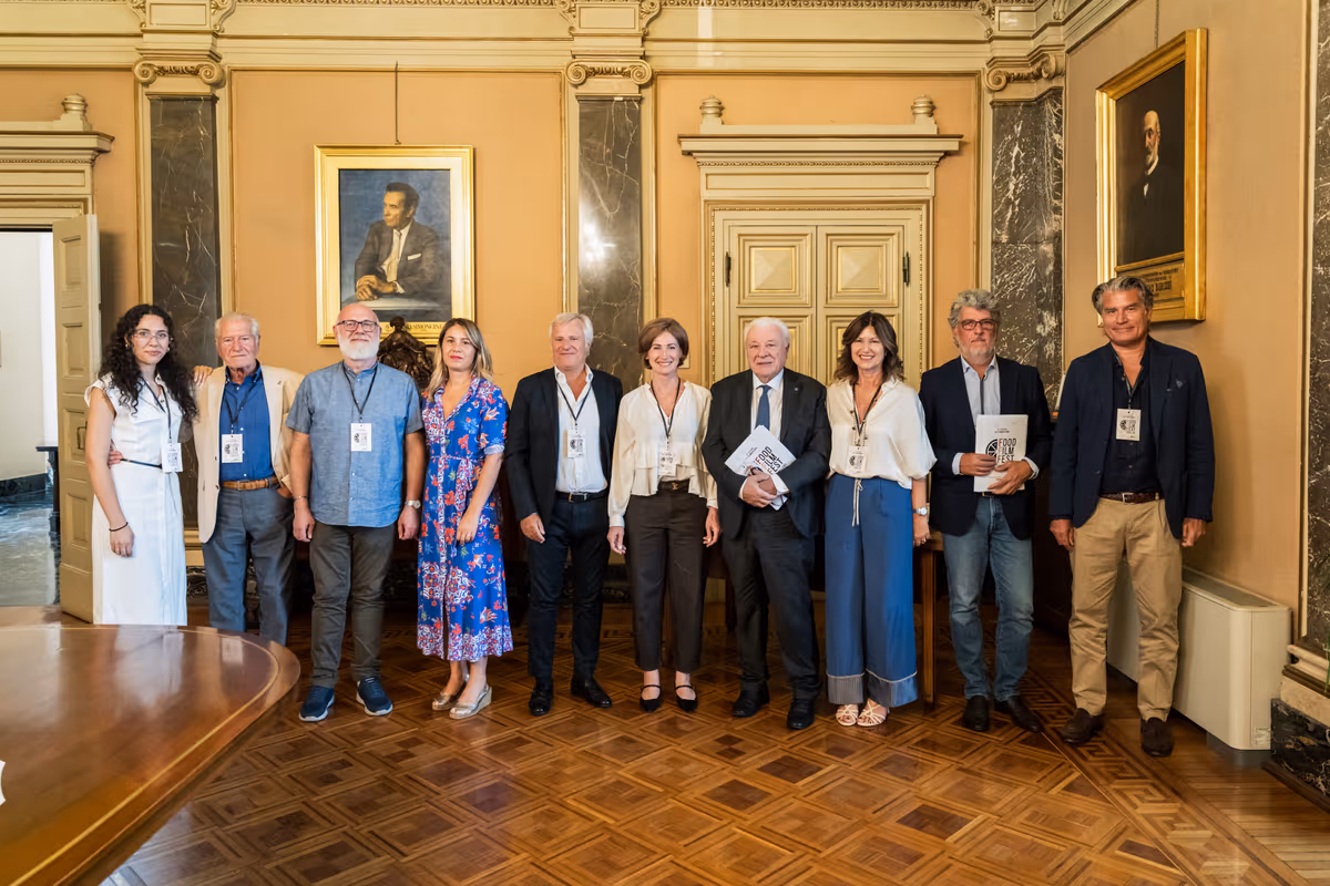 Le autorità presenti alla presentazione di Food Film Fest 2026