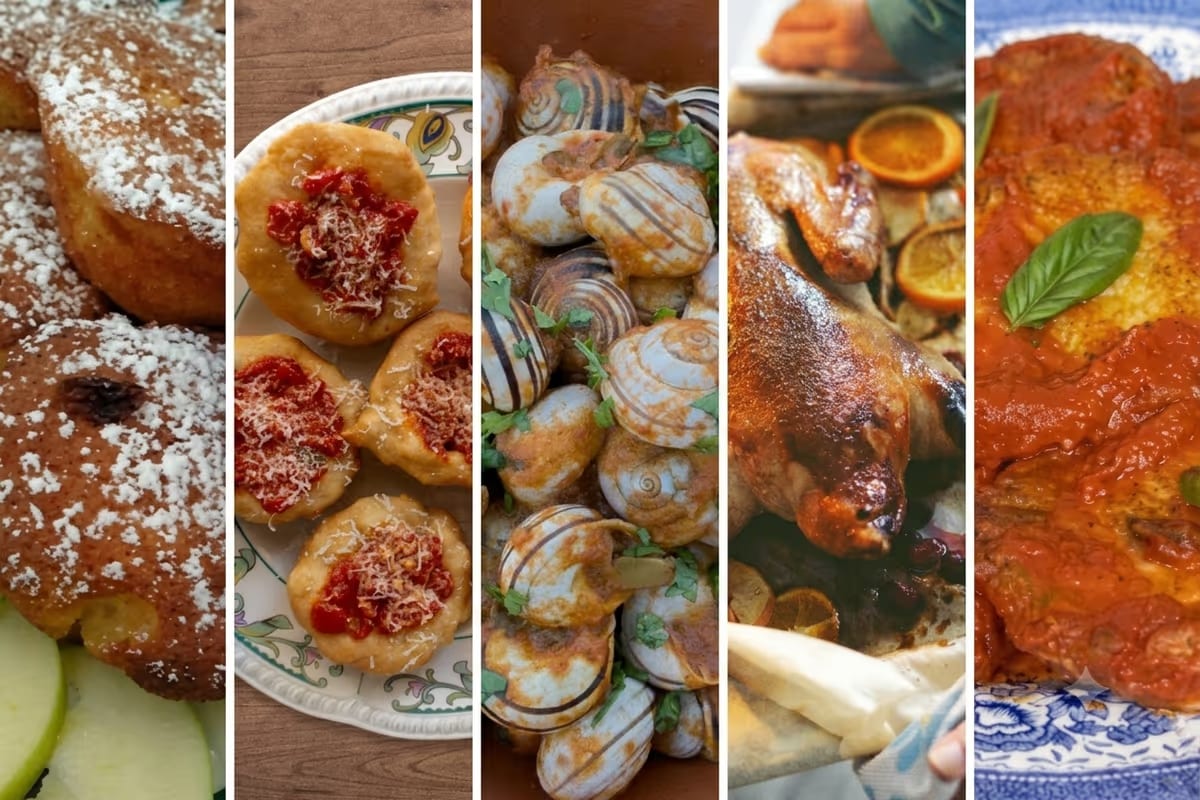 Cinque piatti della tradizione italiana per celebrare Sant'Anna