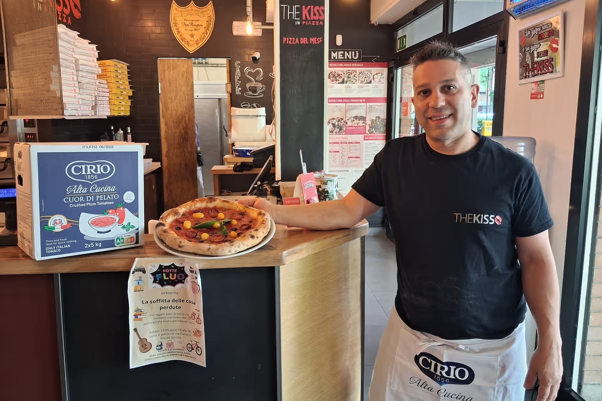 Tre impasti e trenta ricette: così Remo Di Stasio interpreta la pizza a The Kiss