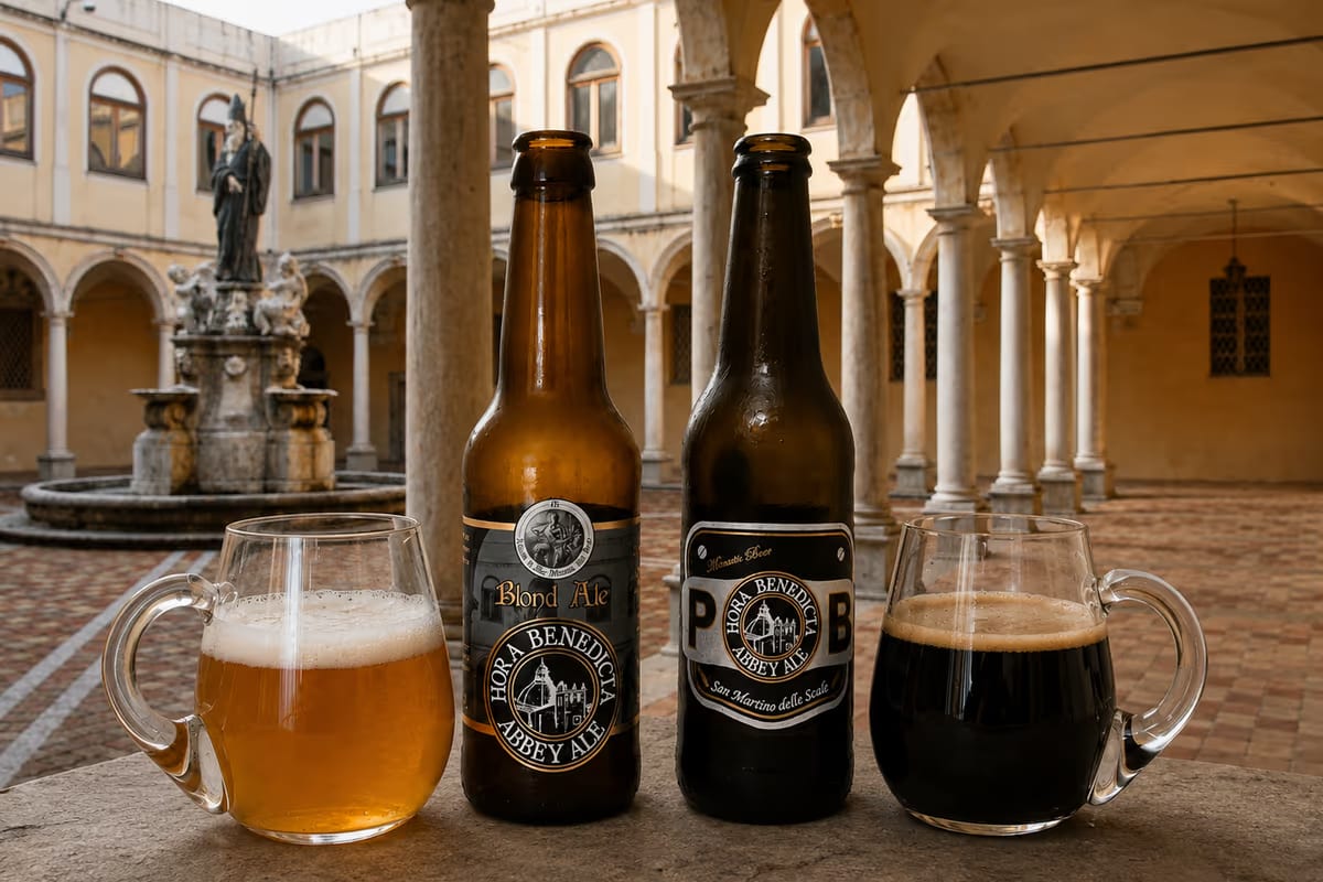 Hora Benedicta, l'unica birra d’Abbazia del Meridione si produce in Sicilia