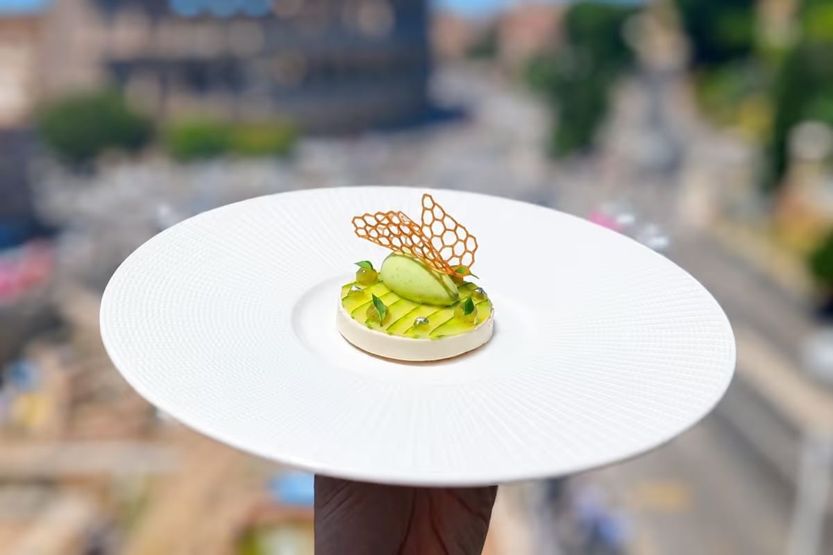 Dessert senza glutine: panna cotta al miele con zucchine alla scapece