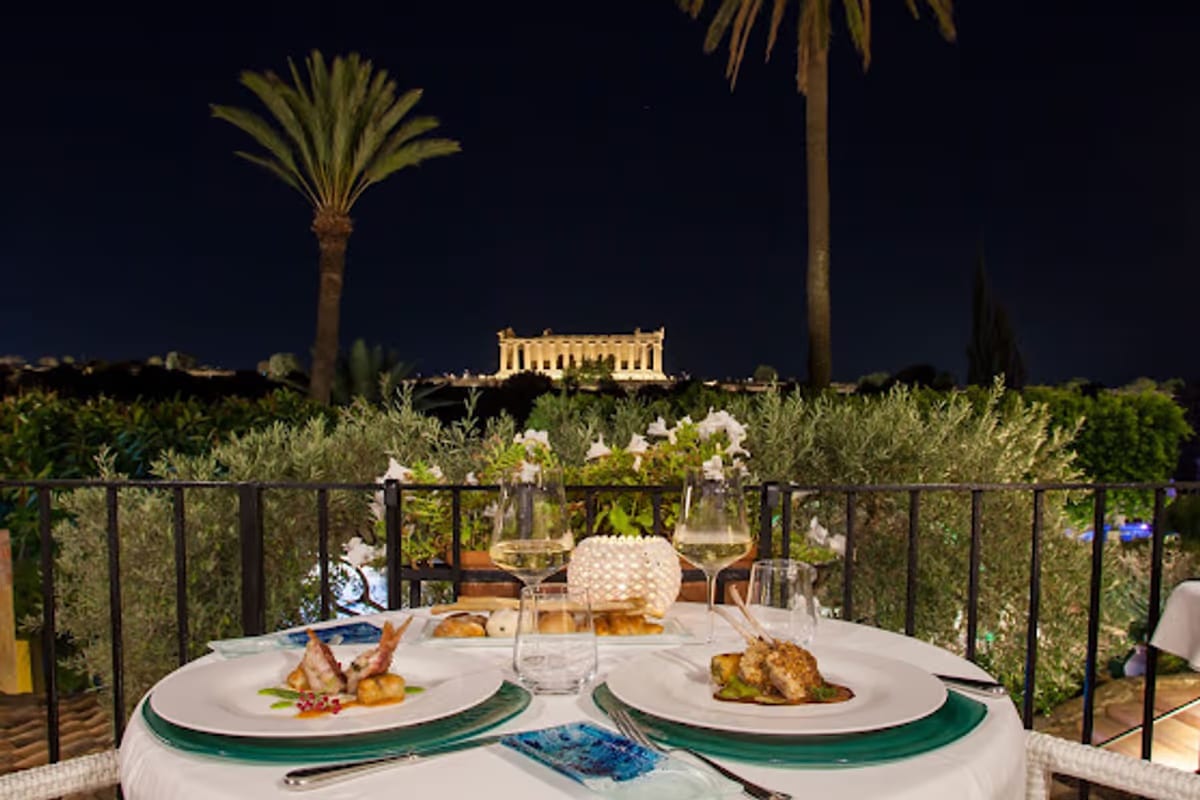 La Terrazza degli Dèi, il ristorante che rende speciale una cena ad Agrigento