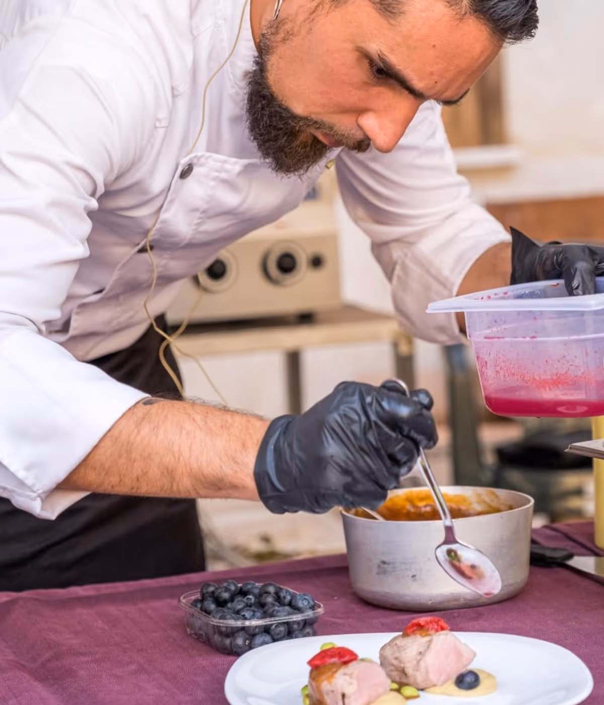Lo chef Salvatore Piccionello