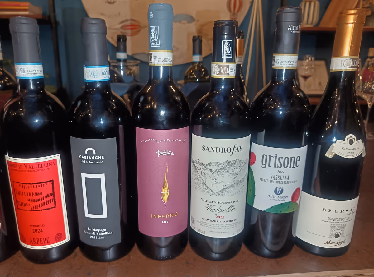 I vini valtellinesi degustati nella presentazione di Milano