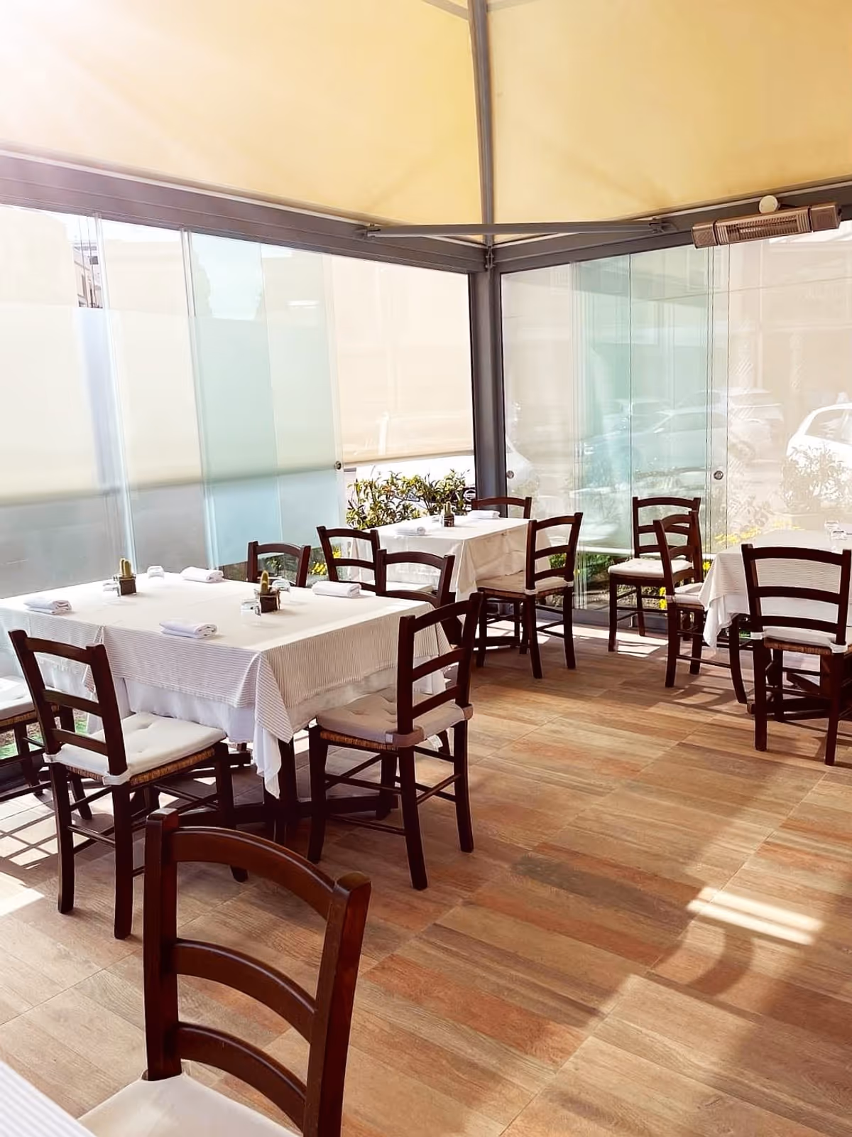 La sala dell'Osteria Arsa di Foggia