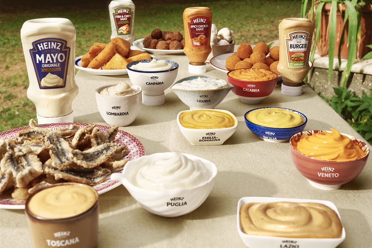 Fritti italiani e salse, Heinz porta il pairing nei locali del fuori casa