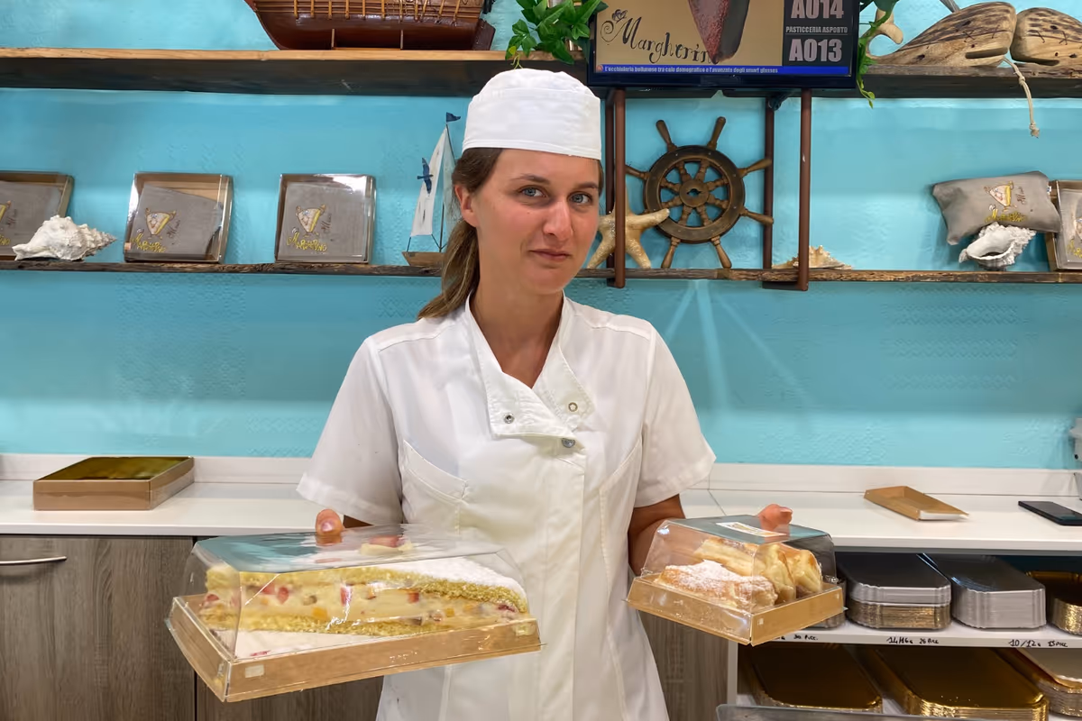 L'80% della produzione della Pasticceria Milady è costituita dai Margherini