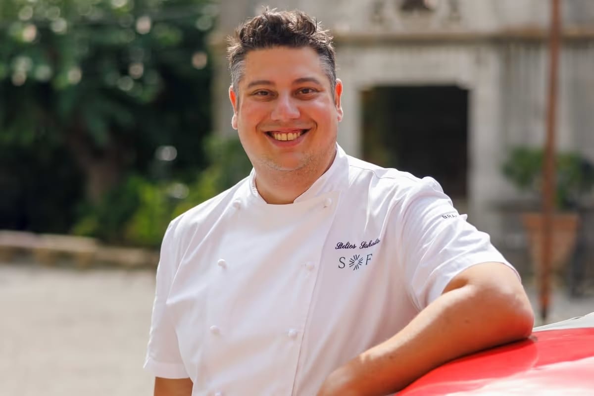La cucina “multilingue” di Stelios Sakalis a Borgo San Felice Resort