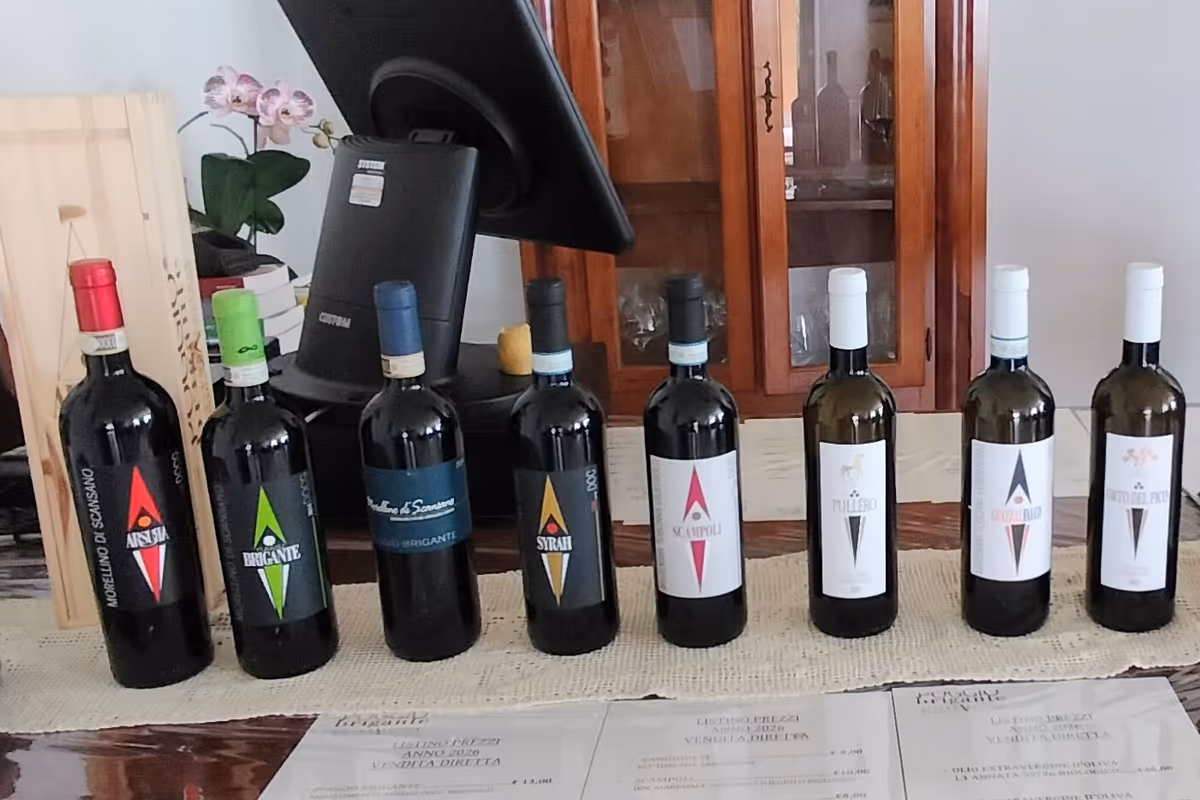 Alcuni vini di Poggio Brigante