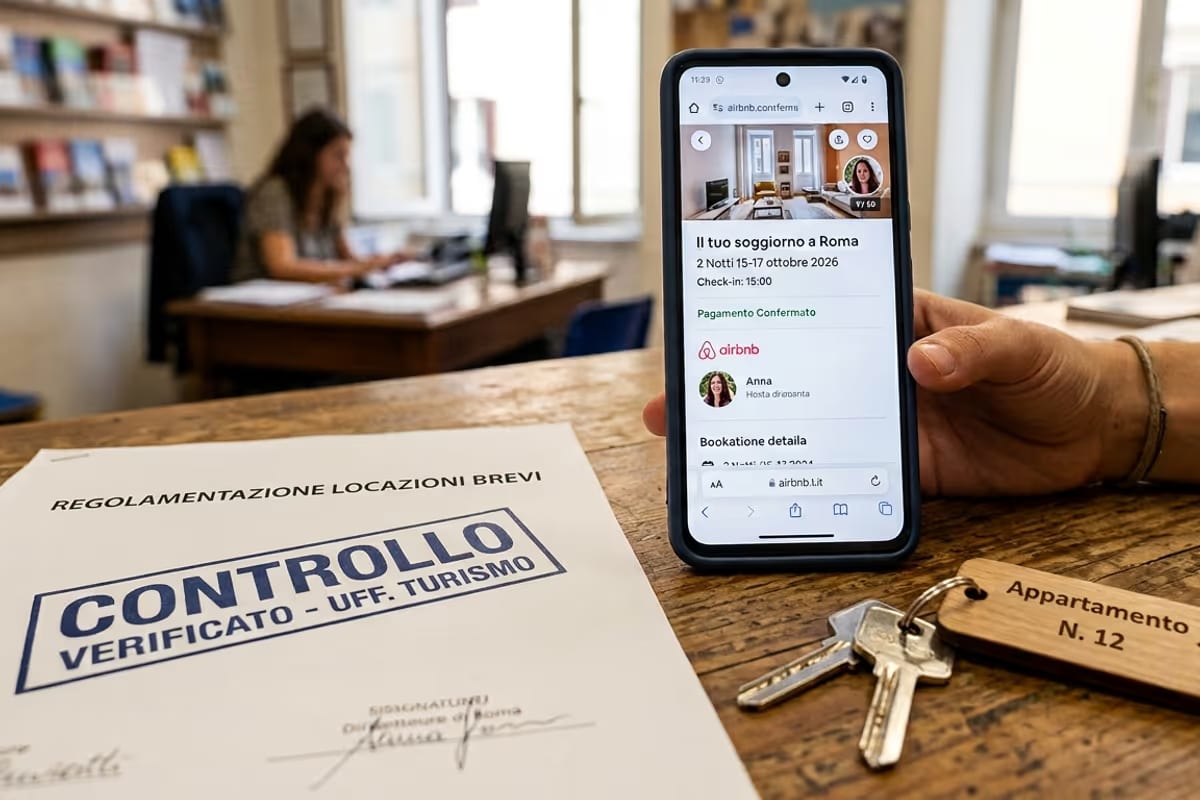 Affitti brevi, nuove regole: più controlli per Airbnb e Booking