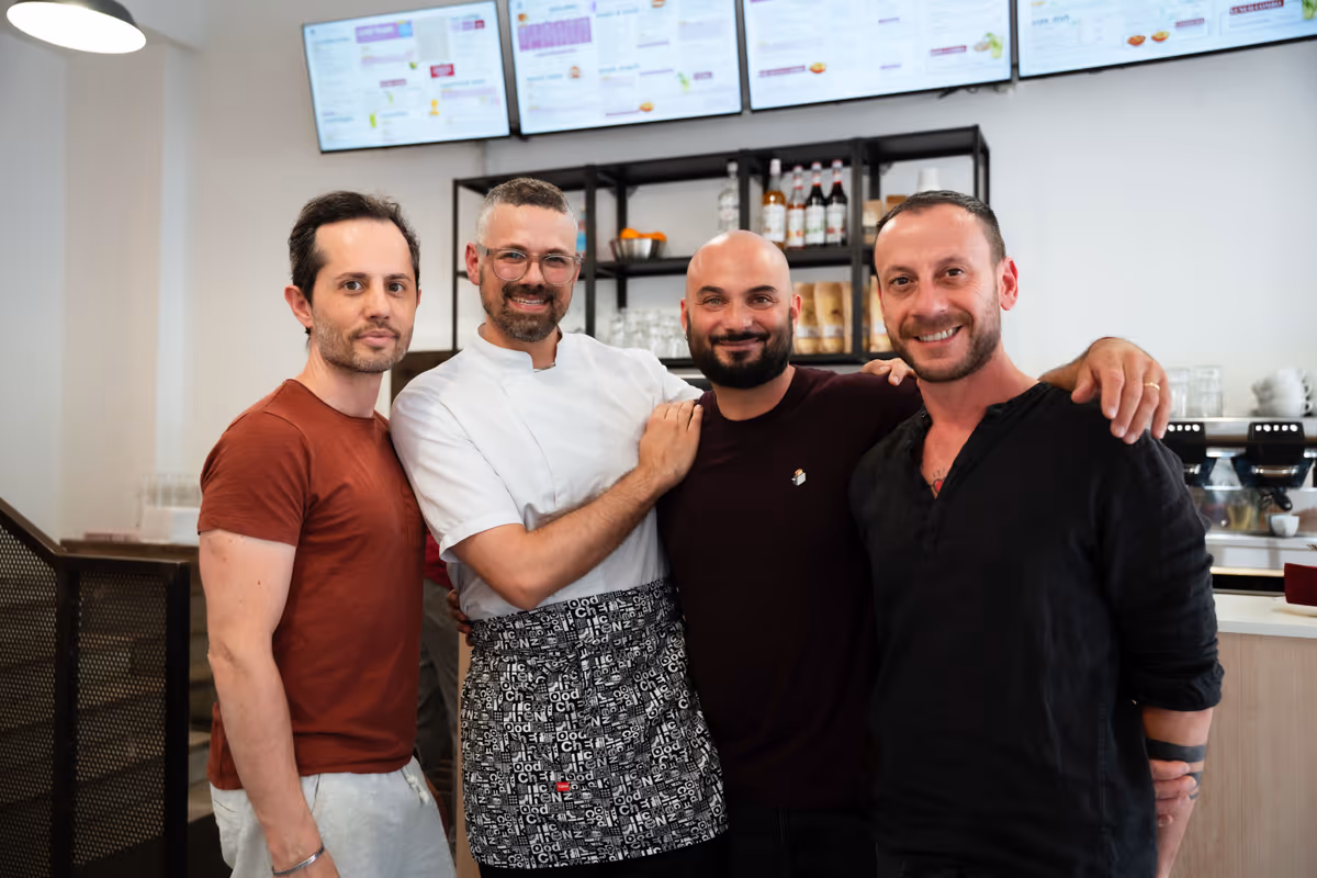 Il team di Casamadie a Milano
