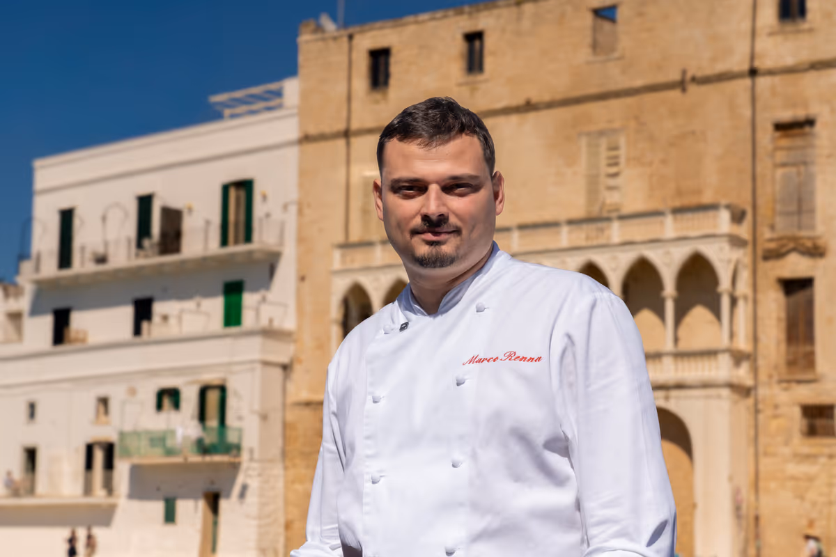 Lo chef Marco Renna