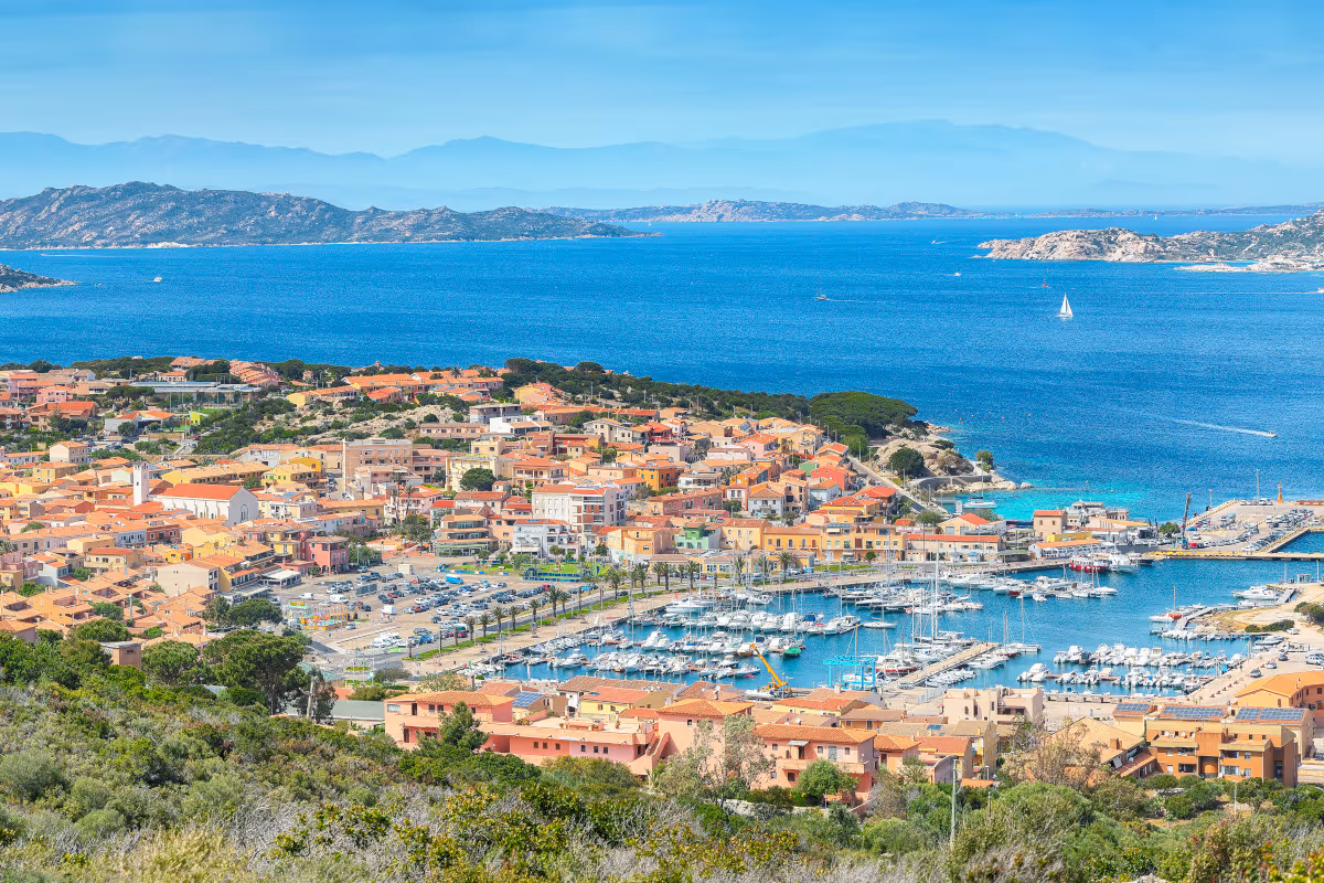 Il porto di Palau