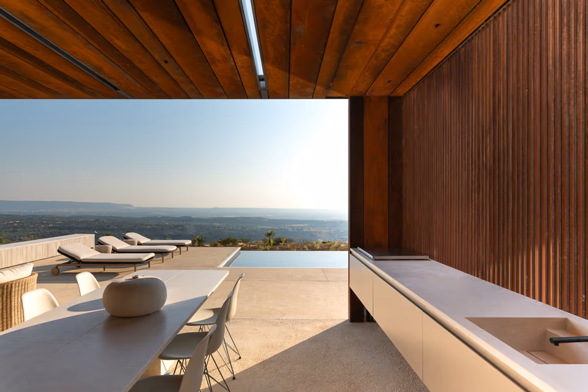 Villa U Mari si trova in una posizione