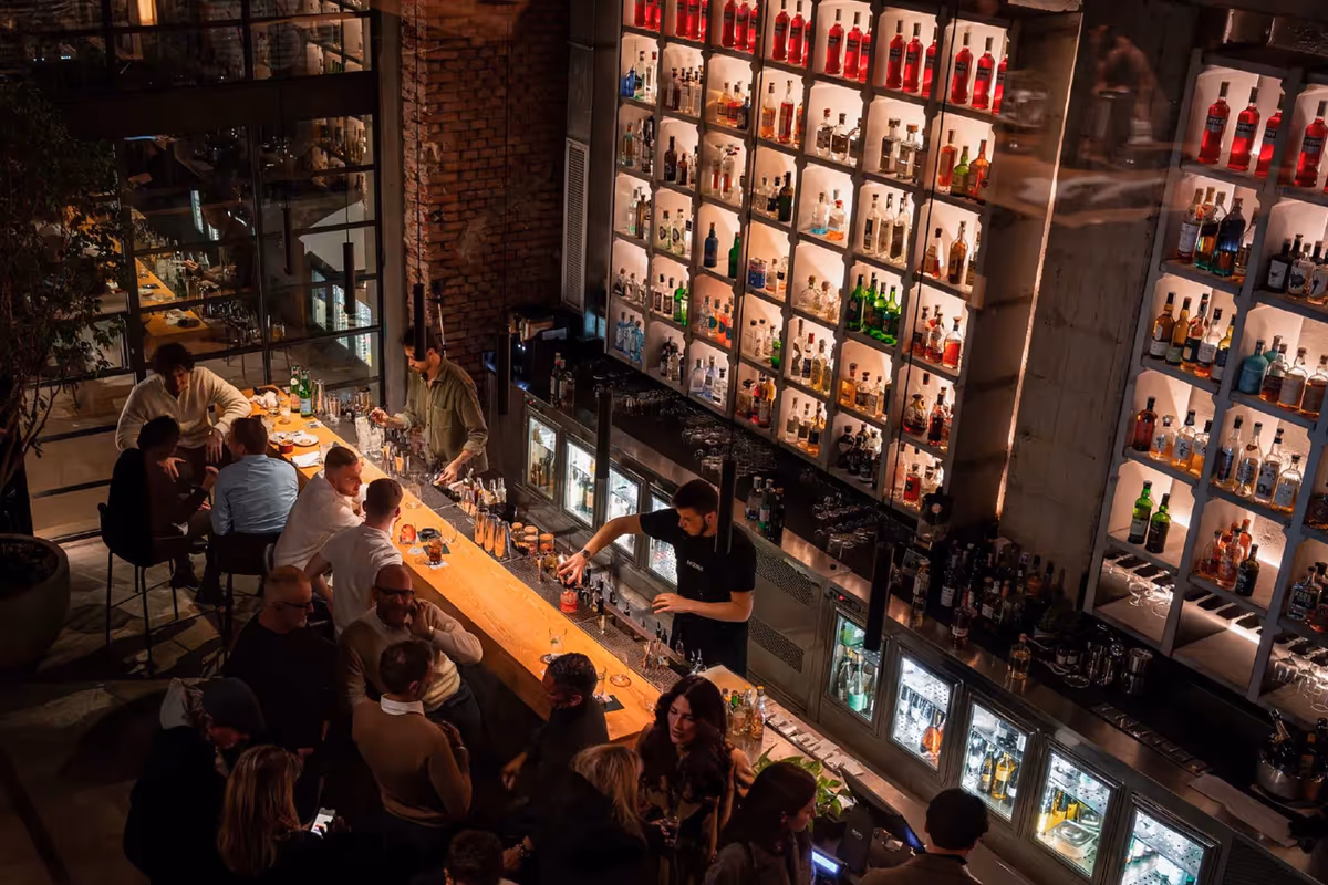 L'angolo bar di Moebius Milano