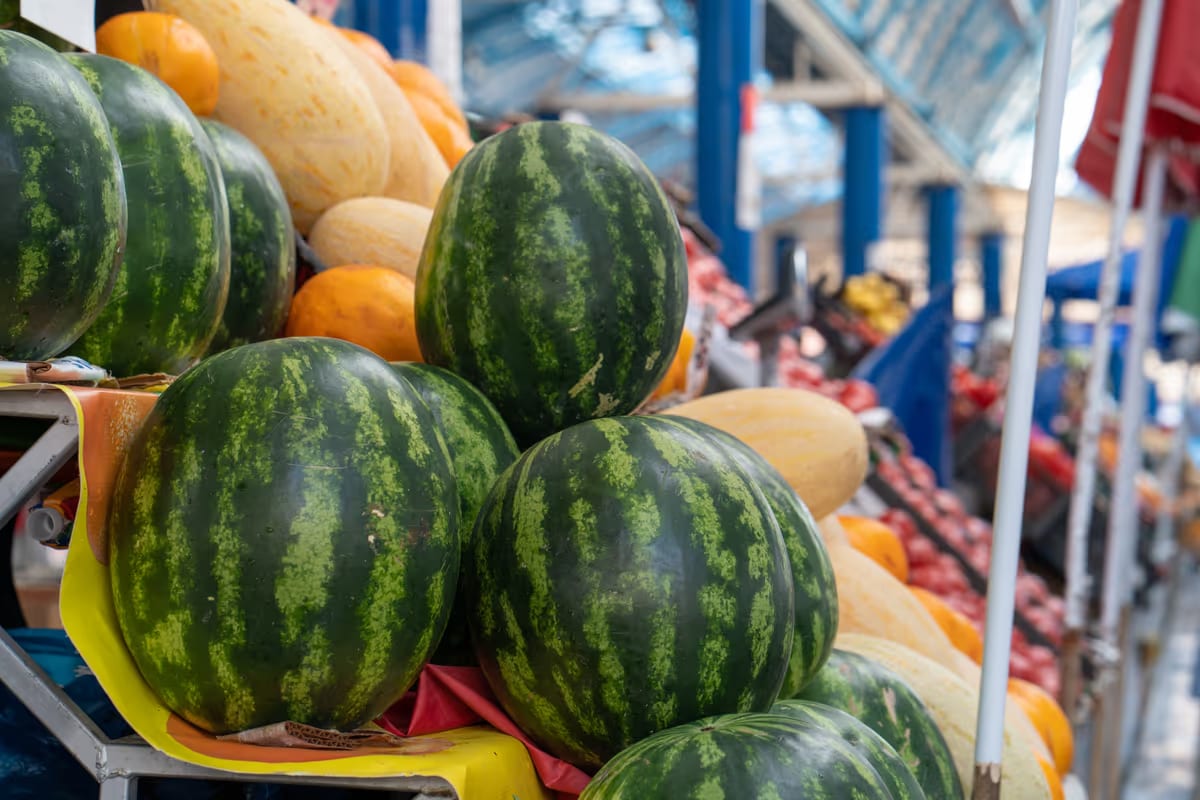 Con il caldo vendite fino al +25% per angurie e meloni. Ma senza veri rincari