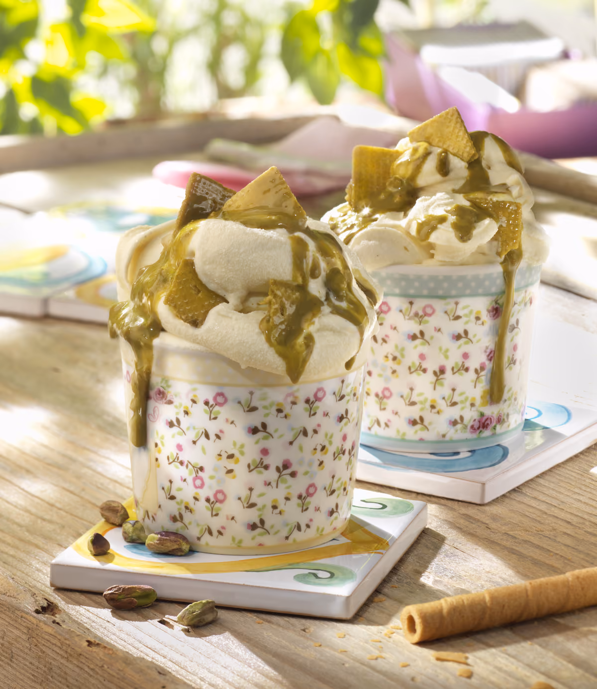 Variegati Waferini al pistacchio