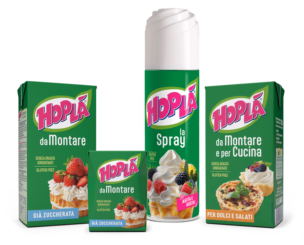 I prodotti a base vegetale della linea Hoplà