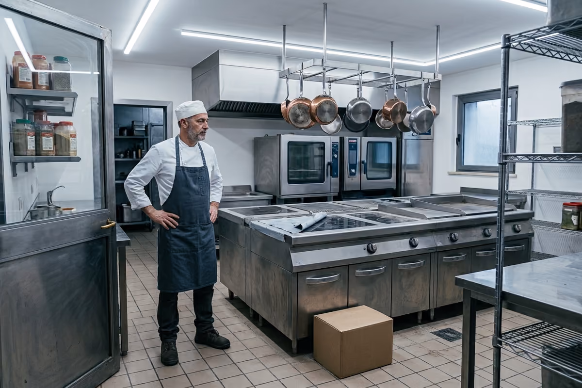 Riaprire non è ripartire: la cucina è rimasta ferma, i rischi no