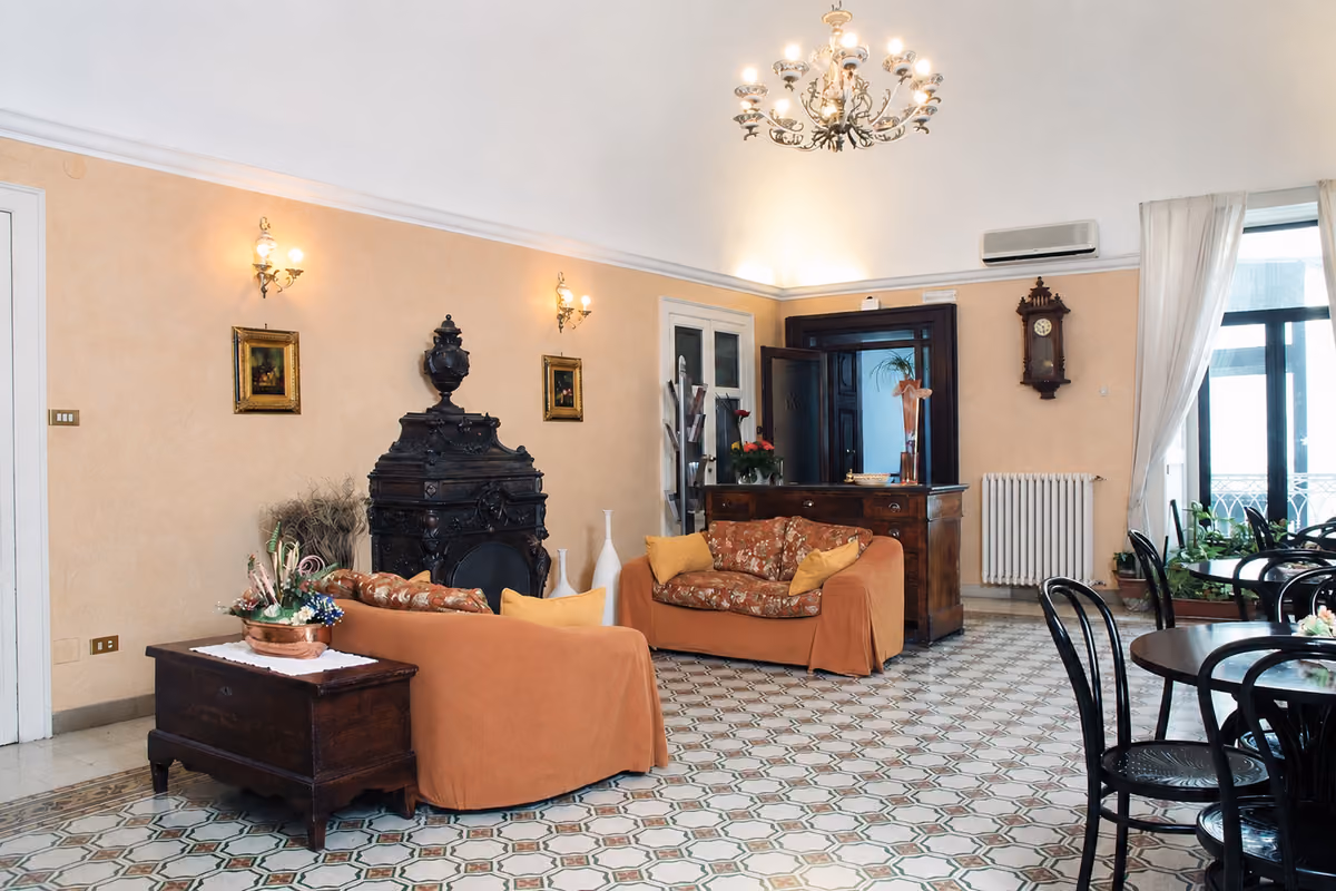 La hall dell'Hotel Orazio