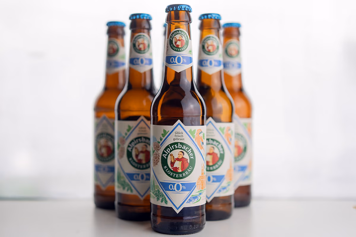 L'Alpirsbacher Alkoholfrei, un'analcolica tedesca